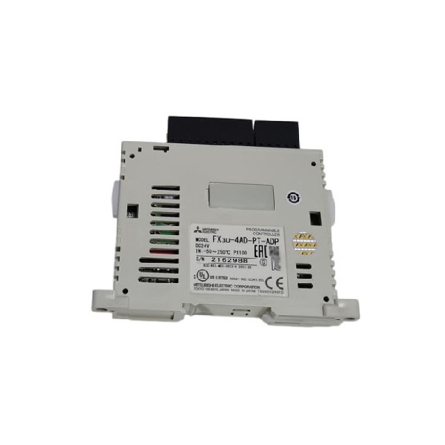日本Mitsubishi FX3U-4AD-PT-ADP模擬溫度輸入適配器
