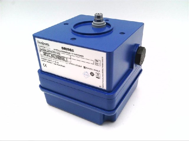 Foxboro SRI986-BIDS7ZZZNA 智能閥門定位器應用工業領域